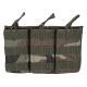 Voodoo Tactical M4/M16 Open Top Mag Pouch W/ Bungee System - Single, Woodland Camo, 20-8180005000