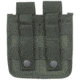 Voodoo Tactical Molded Pistol Mag Pouch - Double, Olive Drab, DOUBLE, 20-0300004000