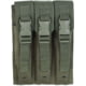 Voodoo Tactical MP5 Mag Pouch, Triple, OD Green, 20-9340004000