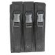Voodoo Tactical MP5 Mag Pouch, Triple, Black, 20-9340001000
