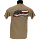Voodoo Tactical Patriot Banner Ribbon Logo T-Shirt - Mens, Sand, Extra Large, 20-9991025096