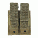 Voodoo Tactical Pistol Mag Pouch, Double, Coyote, 20-7975007000