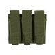 Voodoo Tactical Pistol Mag Pouch, Triple, OD Green, 20-7976004000