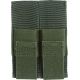 Voodoo Tactical Removable Pistol Mag Pouch, Double, OD Green, 20-0119004000