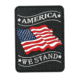 Voodoo Tactical America We Stand Patch, Rubber, 07-0984000000