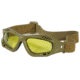 Voodoo Tactical Sportac Goggle Glasses, Coyote/Yellow Lens, 02-8832007000