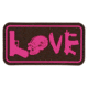 Voodoo Tactical Tactical Love Patch, Fuchsia, 07-0906000000