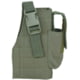 Voodoo Tactical Molle Holster, Right Hand, OD Green, 25-0029004001