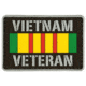 Voodoo Tactical Vietnam Veteran Combo Patch Set, Rubber, 07-0914000000
