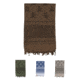 Voodoo Tactical Woven Coalition Desert Scarves 423896, Mocha/Black, OD Green and Black, Red/White/Blue, Sand/Black