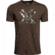 Vortex Camo Logo Short Sleeve T-Shirts - Men's, Brown Heather, L, 120-15-BRHL