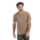 Vortex Camo Logo Short Sleeve T-Shirts - Mens, Coyote Heather, M, 120-15-CHEM