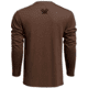 Vortex Core Logo LS T-Shirt - Mens, Brown Heather, S, 221-02-BRHS