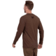 Vortex Core Logo LS T-Shirt - Mens, Brown Heather, S, 221-02-BRHS