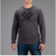 Vortex Core Logo LS T-Shirt - Mens, Charcoal Heather, L, 221-02-CHHL