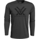 Vortex Core Logo LS T-Shirt - Mens, Charcoal Heather, L, 221-02-CHHL