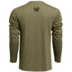 Vortex Core Logo LS T-Shirt - Mens, Military Heather, S, 221-02-MIHS