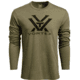 Vortex Core Logo LS T-Shirt - Mens, Military Heather, S, 221-02-MIHS