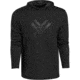 Vortex Core Logo Perf Grid Hoodie - Men's, Medium, Black, 123-05-BLKM