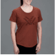 Vortex Core Logo SS T-Shirt - Womens, Rust Heather, L, 221-23-RUHL