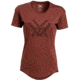 Vortex Core Logo SS T-Shirt - Women's, Medium, Rust Heather, 221-23-RUHM