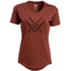 Vortex Core Logo SS T-Shirt - Womens, Rust Heather, L, 221-23-RUHL