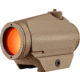 Vortex Crossfire 1x21mm Prismatic Red Dot Sight, 2 MOA, Tan, 2.5&quot;, 4.59oz, CF-RD2-T