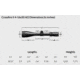 Vortex Crossfire II AO 4-16x50mm Rifle Scope, 30mm Tube, Second Focal Plane, Black, Hard Anodized, Non-Illuminated Dead-Hold BDC Reticle, MOA Adjustment, CF2-31039