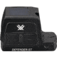 Vortex Defender-ST Enclosed Solar Micro Prismatic Red Dot Sight, 1x22.5mm, 3 MOA Reticle, Black, DFST-MRD3-E