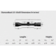 Vortex Diamondback 3.5-10x50mm Rifle Scope, 1in Tube, Second Focal Plane, Black, Hard Anodized, Non-Illuminated Dead-Hold BDC Reticle, MOA Adjustment, DBK-03-BDC
