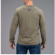 Vortex Digi Cam Core Logo LS T-Shirt - Mens, Military Heather, S, 221-04-MIHS
