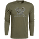 Vortex Digi Cam Core Logo LS T-Shirt - Mens, Military Heather, S, 221-04-MIHS