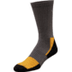 Vortex Everyday Trekker Crew Sock, Charcoal/Black Gold, Extra Large, 120-25-CHRXL