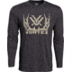 Vortex Full-Tine Job Long Sleeve T-Shirt - Mens, Charcoal Heather, Small, 219053-CHHS