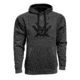Vortex Mens Peached Sweatshirt, Black Heather, M 219041-BLH-M