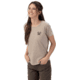 Vortex MTN Diamond SS Tee - Womens, Extra Large, Oatmeal, 123-01-OATXL