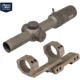 Vortex OPMOD Strike Eagle Rifle Scope, 1-8x24mm, FDE &amp; Vortex OPMOD Sport Cantilever 30mm Mount, FDE