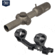 Vortex OPMOD Strike Eagle Rifle Scope, 1-8x24mm &amp; Vortex Sport Cantilever Mount, 30mm, Black