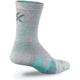 Vortex Pursuit Trail Crew Active Sock - Womens, Grey Heather/Aqua, L, 122-36-GHAL