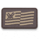 Vortex Pvc Flag Patch, Grey, 120-47-GRY