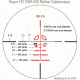 Vortex Razor HD 1-4x24 Rifle Scope with EBR-556 Reticle RZR124-E