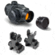 Ultimate Tactical Set Up Kit - Vortex 1x 2MOA Red Dot Sight w/ KillFlash AntiGlare Cover and  Samson Folding Front and Rear A2 Sights