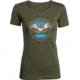Vortex Reflection Lake T-Shirt - Women's, Extra Large, Military Green, 220-63-MGRXL