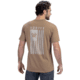 Vortex Salute Short Sleeve T-Shirts - Mens, Coyote Heather, 2XL, 121-14-CHE2X