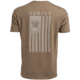 Vortex Salute Short Sleeve T-Shirts - Mens, Coyote Heather, 2XL, 121-14-CHE2X
