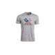 Vortex Stars and Stripes Short Sleeve T-Shirts - Men's, Grey Heather, 3XL, 121-13-GHT3X