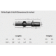 Vortex Strike Eagle 1-8x24mm Rifle Scope, 30mm Tube, Second Focal Plane, Black, Matte Anodized, Red AR-BDC3 Reticle, MOA Adjustment, SE-1824-2