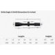 Vortex Strike Eagle 4-24x50mm Rifle Scope, 30mm Tube, Second Focal Plane, EBR-4 MRAD Reticle, Black, SE-1628