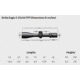 Vortex Strike Eagle 5-25x56mm Rifle Scope, 34mm Tube, First Focal Plane, Black, Matte, Red EBR-7C MOA Reticle, MOA Adjustment, SE-52503