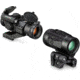 Vortex Strikefire II Red Dot Sight, 4 MOA, Black,w/Micro 3x22mm Magnifier, SF-BR-504-KIT1